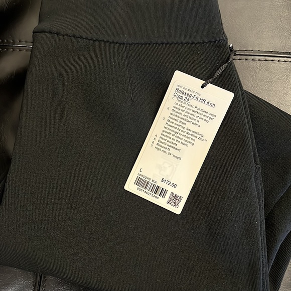 Lululemon Relaxed-Fit HR Knit Crop 24” - Picture 6 of 6